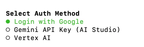 GEMINI CLI