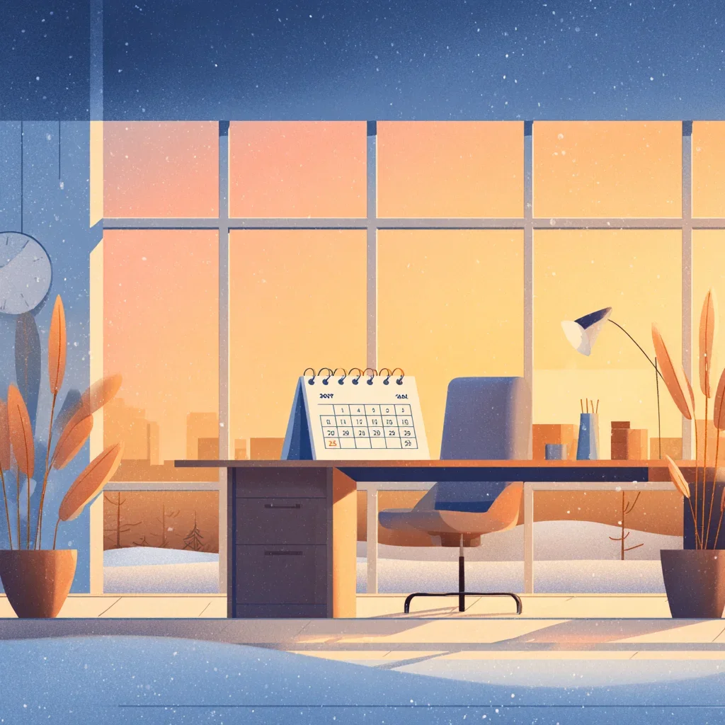 【2025-2026】年末年始休業のお知らせ｜お問い合わせ対応について